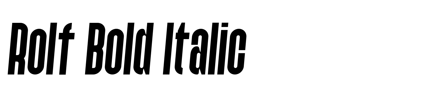 Rolf Font | Webfont & Desktop | MyFonts